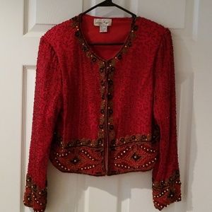 Beaded jacket